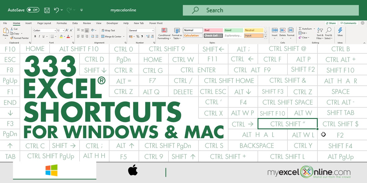 mac microsoft shortcut for highlighting